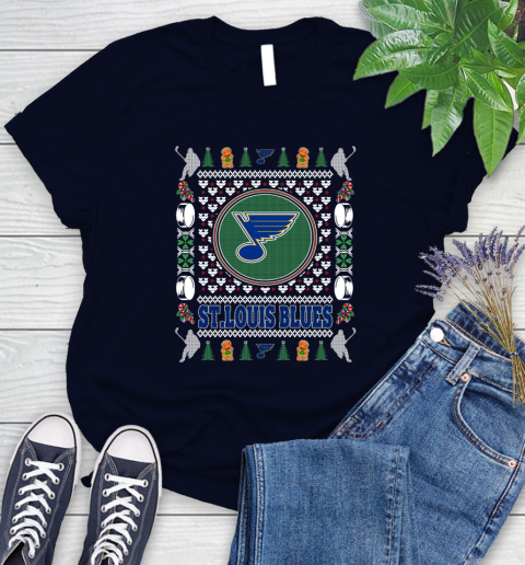 St.Louis Blues Merry Christmas NHL Hockey Loyal Fan Ugly Shirt 87