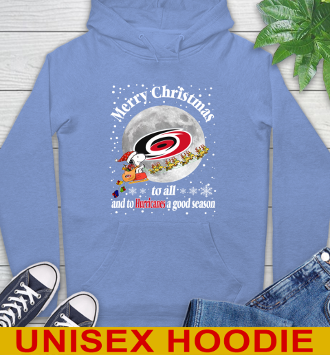 Carolina Hurricanes Merry Christmas To All And To Hurricanes A Good Season NHL Hockey Sports Hoodie 11