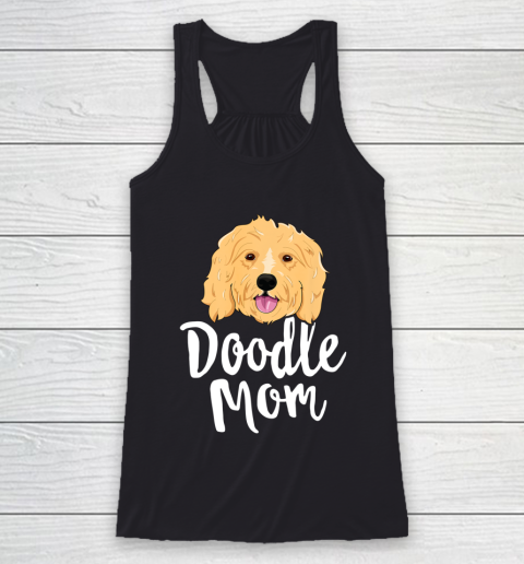 Dog Mom Shirt Doodle Mom T Shirt Women Goldendoodle Dog Puppy Mother Racerback Tank