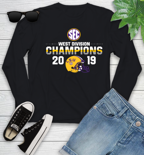 Awesome LSU Tigers West Division Champion 2019 Shirt 113