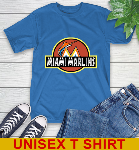 MLB Miami Marlins Jurassic Park Dinosaur Movie Baseball Sports 9
