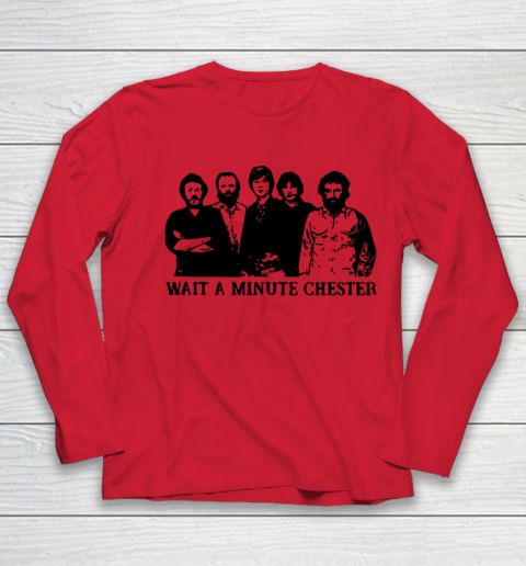 Wait A Minute Chester April Wine Youth Long Sleeve 7