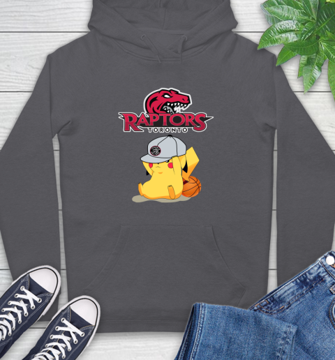 NBA Pikachu Basketball Sports Toronto Raptors Hoodie 7