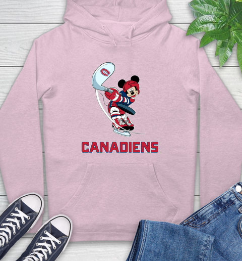 NHL Hockey Montreal Canadiens Cheerful Mickey Mouse Shirt Hoodie 10