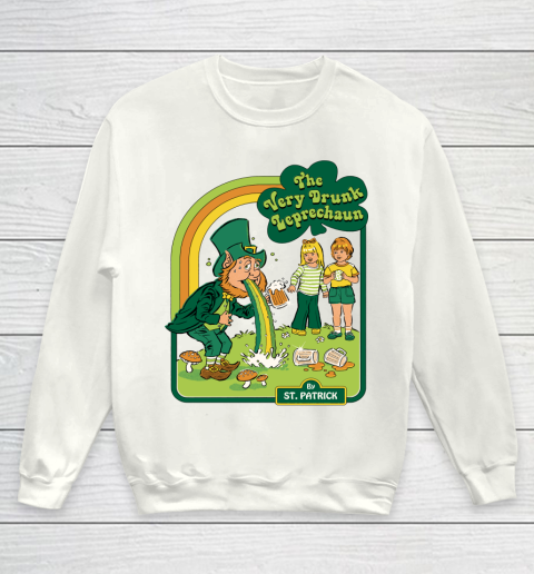 Beer Lover Funny Shirt The Very Drunk Leprechaun Youth Sweatshirt
