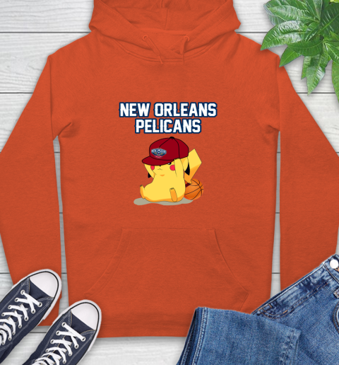 NBA Pikachu Basketball Sports New Orleans Pelicans Hoodie 6 NBA Pikachu Basketball Sports New Orleans Pelicans Hoodie - Image 6