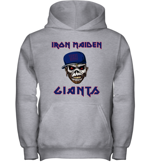 NFL New York Giants Iron Maiden Rock Band Music Football Sports 0HQXUGQXKnB youth hoodie 43 95 151514 front sport grey