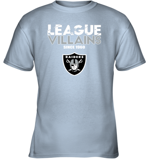 NFL League Villains Since 1960 Oakland Raiders T-Shirt - Rookbrand