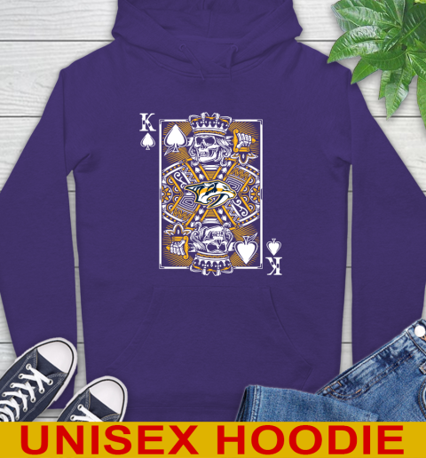 Nashville Predators NHL Hockey The King Of Spades Death Cards Shirt Hoodie 5