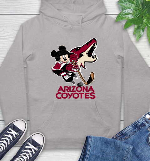 NHL Arizona Coyotes Mickey Mouse Disney Hockey T Shirt Hoodie 12