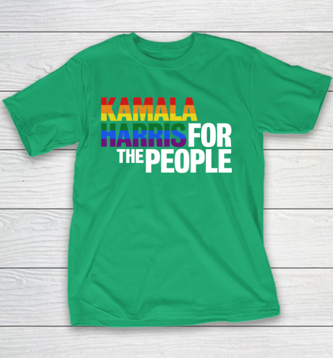 Kamala Harris 2020 for the People LGBT Youth T-Shirt 3
