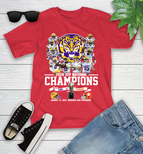 LSU Tigers 2020 Cfp National Champions Shirt 104