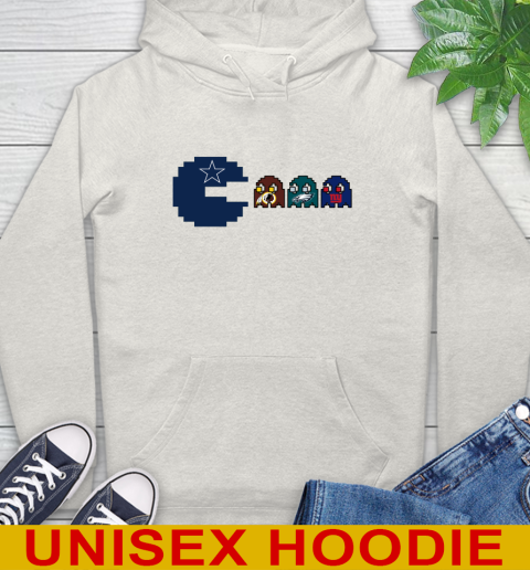 Dallas Cowboy NFL Football Pac Man Champion Hoodie 12