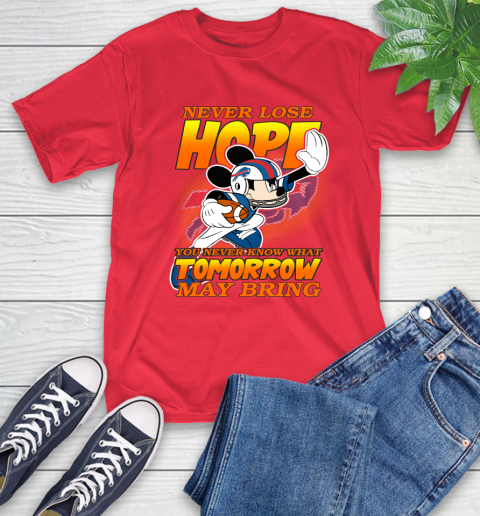 Buffalo Bills NFL Football Mickey Disney Never Lose Hope (1) T-Shirt 11