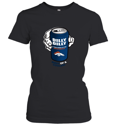 Bud Light Dilly Dilly! Denver Broncos Birds Of A Cooler Women's T-Shirt