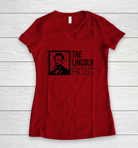 The Lincoln Project Women's V-Neck T-Shirt 6
