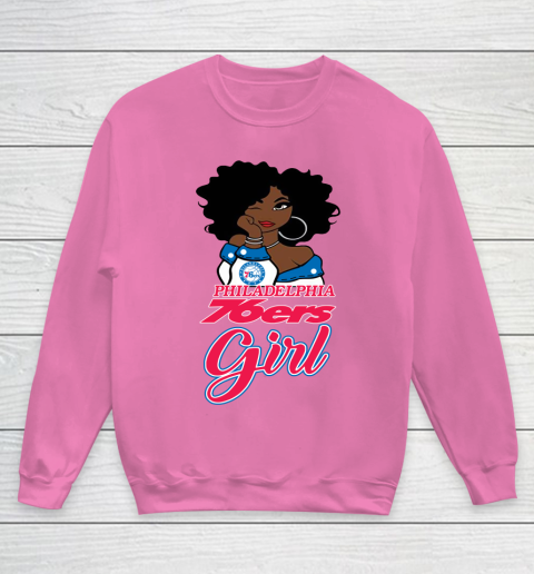 Philadelphia 76ers Girl NBA Youth Sweatshirt 7