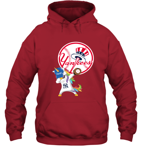 Hip Hop Dabbing Unicorn Flippin Love New York Yankees Hoodie