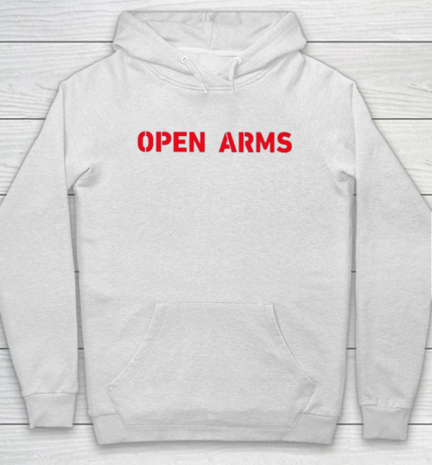 Open Arms Pep Guardiola - Print On Front And Back Hoodie