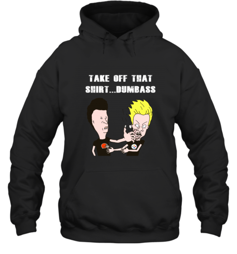 Cleveland Browns Take Off  Shirt Dumbass Face Slap