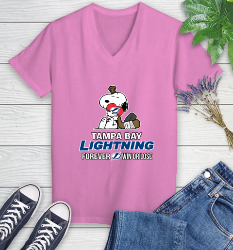 NHL The Peanuts Movie Snoopy Forever Win Or Lose Hockey Tampa Bay Lightning 90