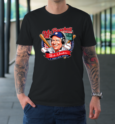 Bob Uecker  Mr Baseball Front Row Legend Funny T-Shirt