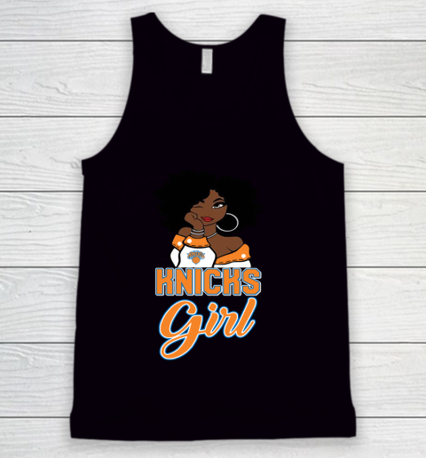 New York Knicks Girl NBA Tank Top