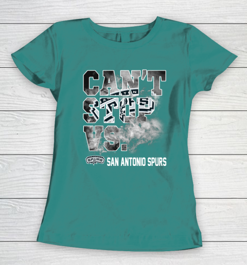 NBA San Antonio Spurs Basketball Can't Stop Vs Women's T-Shirt 10