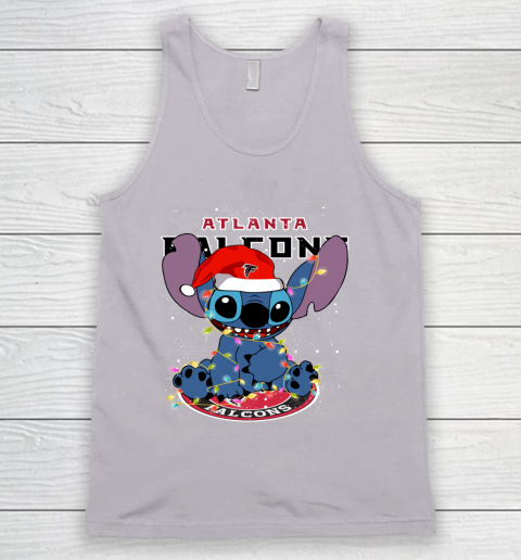 Atlanta Falcons NFL Football noel stitch Christmas Tank Top 2