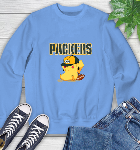 NFL Pikachu Football Sports Green Bay Packers Sweatshirt 11