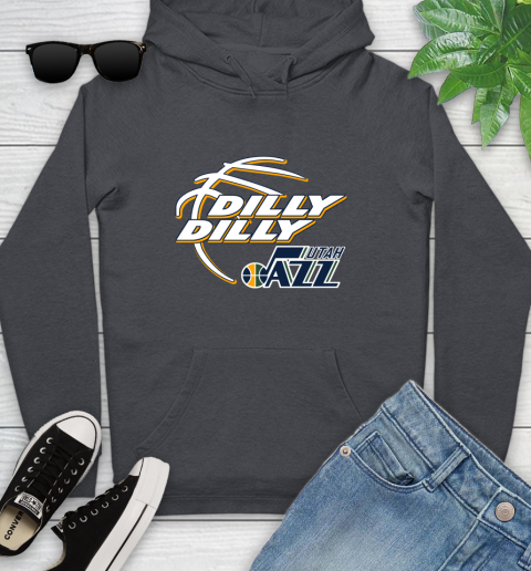 NBA Utah Jazz Dilly Dilly Basketball Sports Youth Hoodie 8