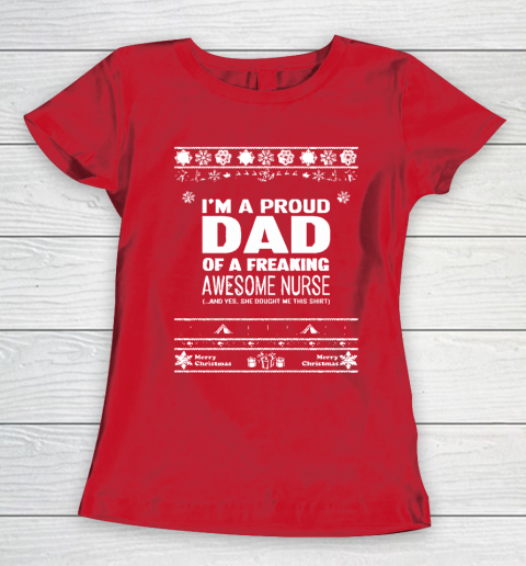 Father S Day Funny Gift Ideas Apparel Merry Christmas Dad T Shirt Women S T Shirt Itees Global