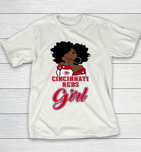 Cincinnati Reds Girl MLB Youth T-Shirt 3
