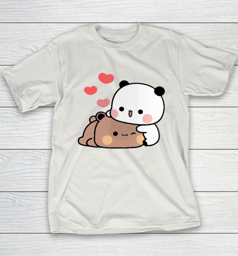 Panda Bear Hug Bubu Dudu Valentines Day's Youth T-Shirt 9