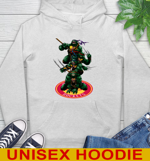 NBA Basketball Houston Rockets Teenage Mutant Ninja Turtles Shirt Hoodie