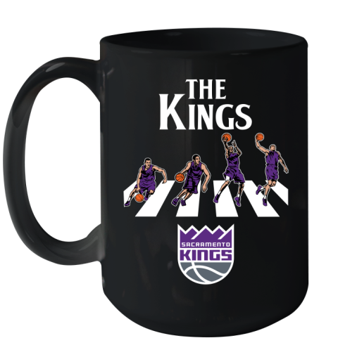 NBA Basketball Sacramento Kings The Beatles Rock Band Shirt Ceramic Mug 15oz