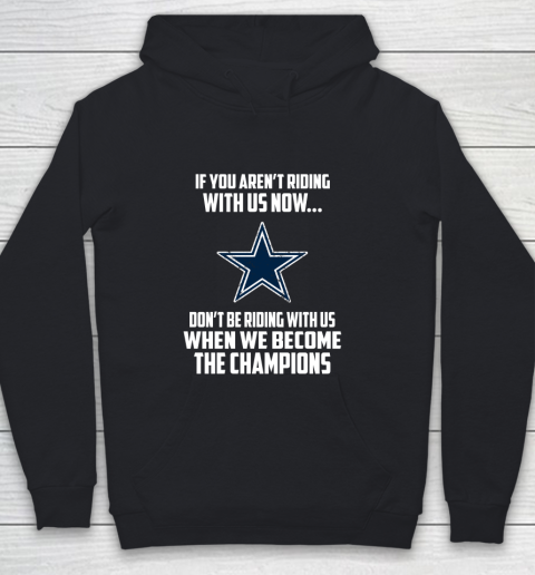 NFL Dallas Cowboys Football We Become The Champions Youth Hoodie