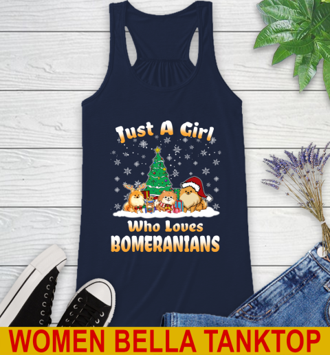 Christmas Just a girl who love pomeranians dog pet lover 45