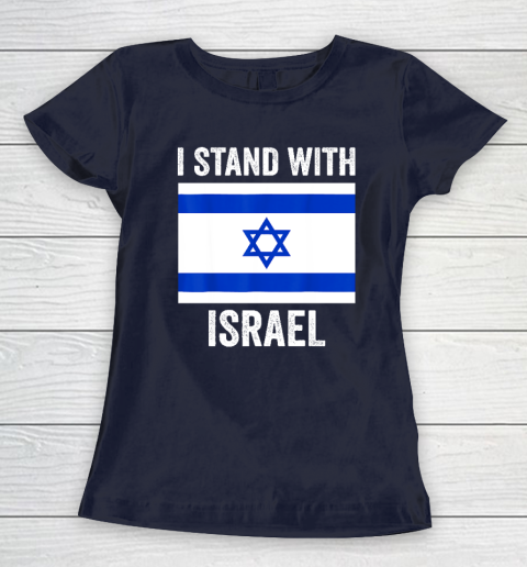 I Stand With Israel  Free Israel Women's T-Shirt 2