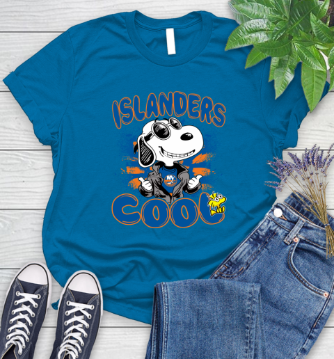 NHL Hockey New York Rangers Cool Snoopy Shirt Women's T-Shirt 8