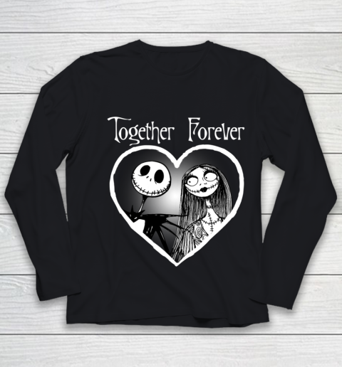 Disney Nightmare Before Christmas Together Youth Long Sleeve