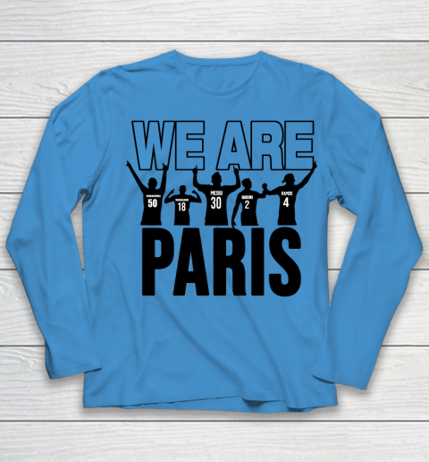 We Are Paris T Shirt Ici C'est Paris Welcome To Paris Youth Long Sleeve 4