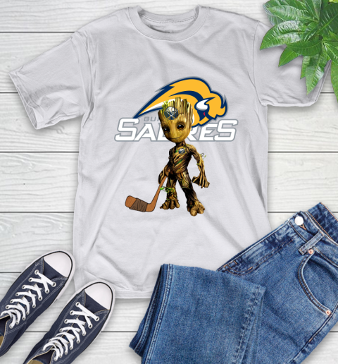 Buffalo Sabres NHL Hockey Groot Marvel Guardians Of The Galaxy T-Shirt 12