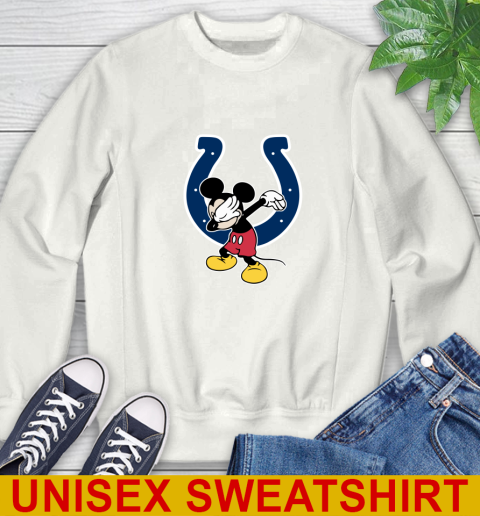 Indianapolis Colts NFL Football Dabbing Mickey Disney Sports Sweatshirt