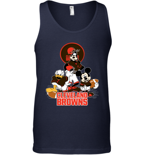 Cleveland Browns Mickey Donald Duck And Goofy Football Team T-Shirt - Cruel  Ball