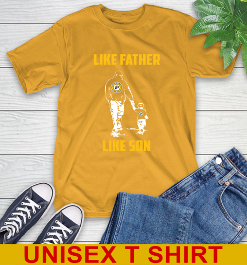Indiana Pacers NBA Basketball Like Father Like Son Sports T-Shirt 2