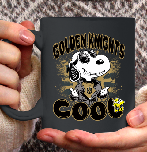 NHL Hockey Vegas Golden Knights Cool Snoopy Shirt Ceramic Mug 15oz