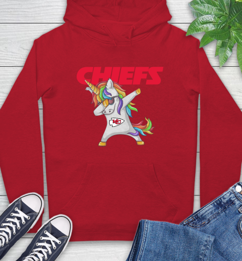 Kansas City Chiefs NFL Football Funny Unicorn Dabbing Sports Hoodie 10