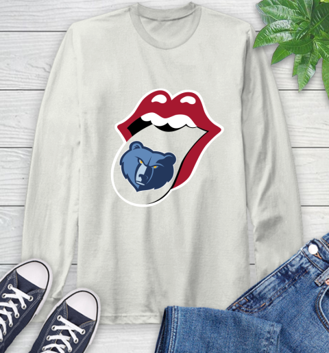 Memphis Grizzlies NBA Basketball Lips I Root For My Team Adoring Fan 69
