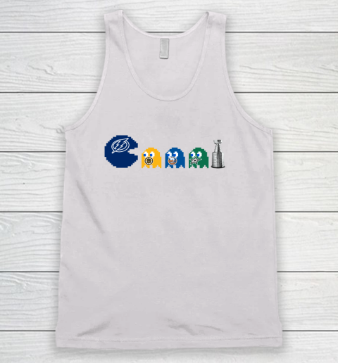 Tampa Bay Lightning x Pacman Create History For Stanley Cup Tank Top 2